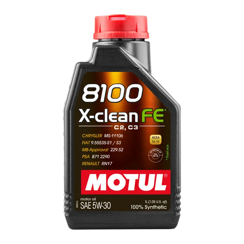 Моторное масло MOTUL 8100 X-Clean FE 5W-30 1л (814101) Моторное масло MOTUL 8100 X-Clean FE 5W-30 1л (814101)
