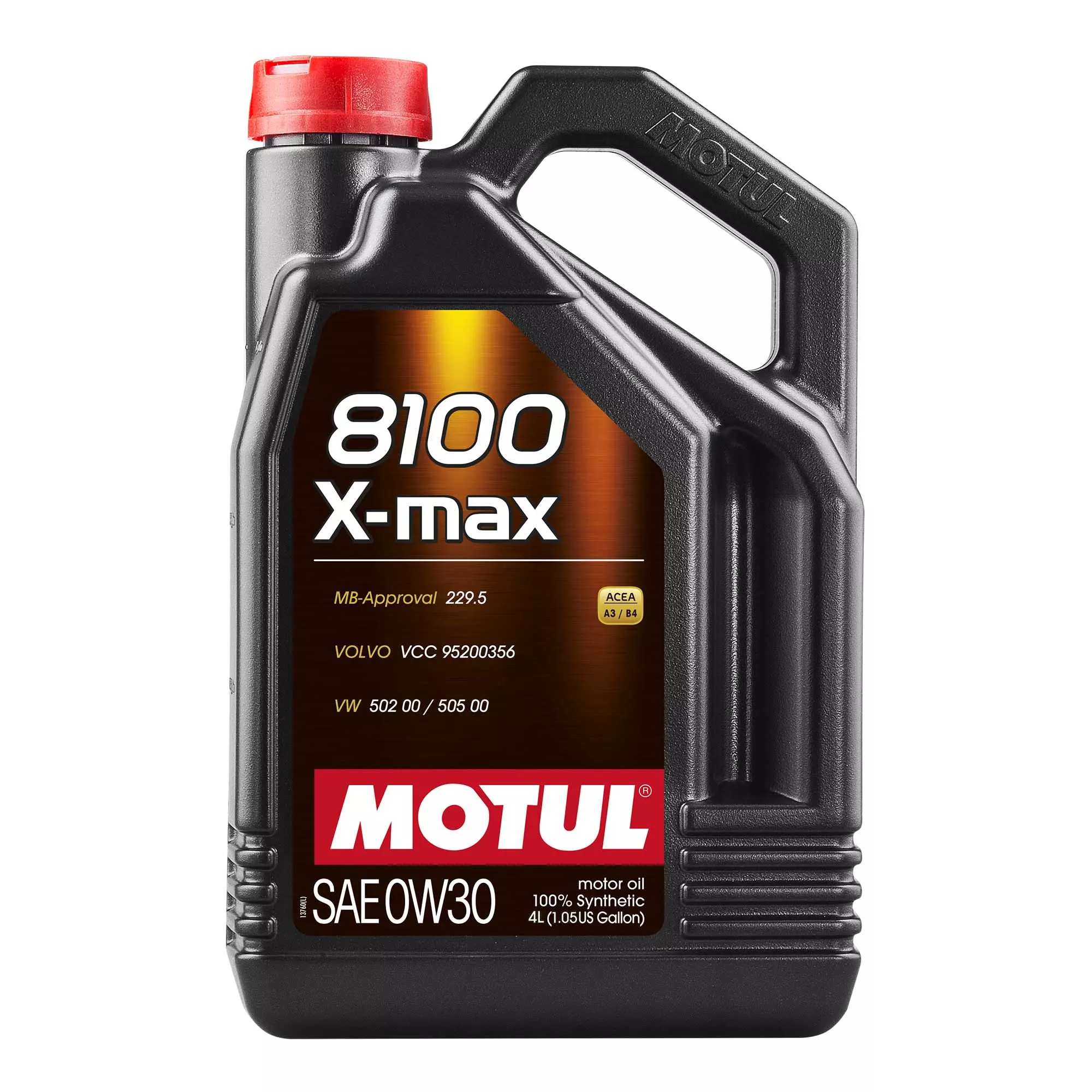 Моторна олива Motul 8100 X-max SAE 0W30 4л (347207)