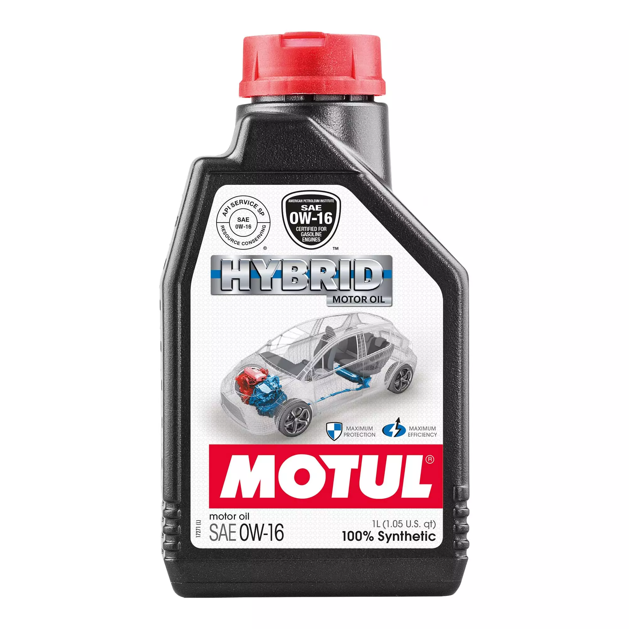 Моторна олива Motul Hybrid SAE SAE 0W16 1л (333201)