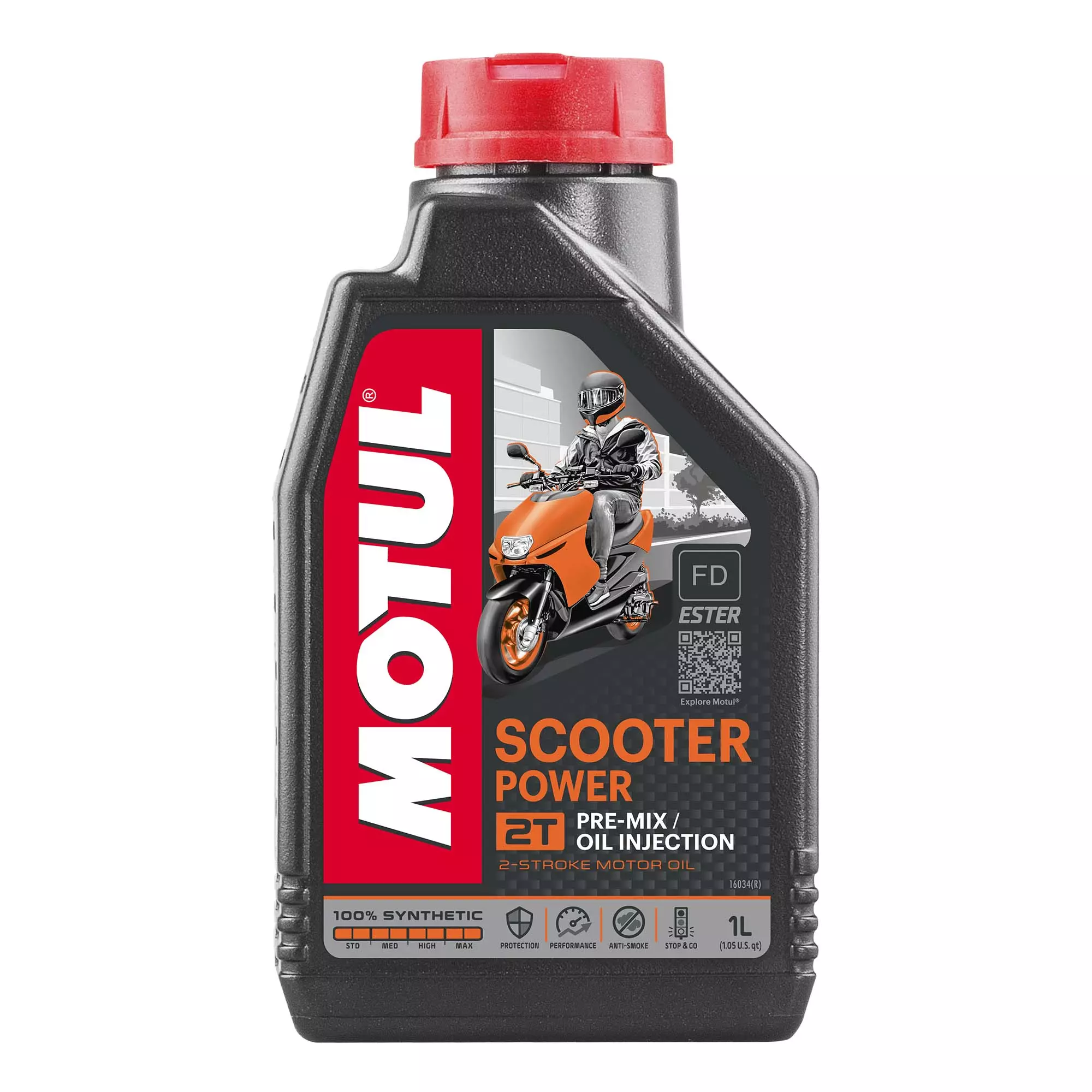 Моторное масло MOTUL Scooter Power 2T 1л