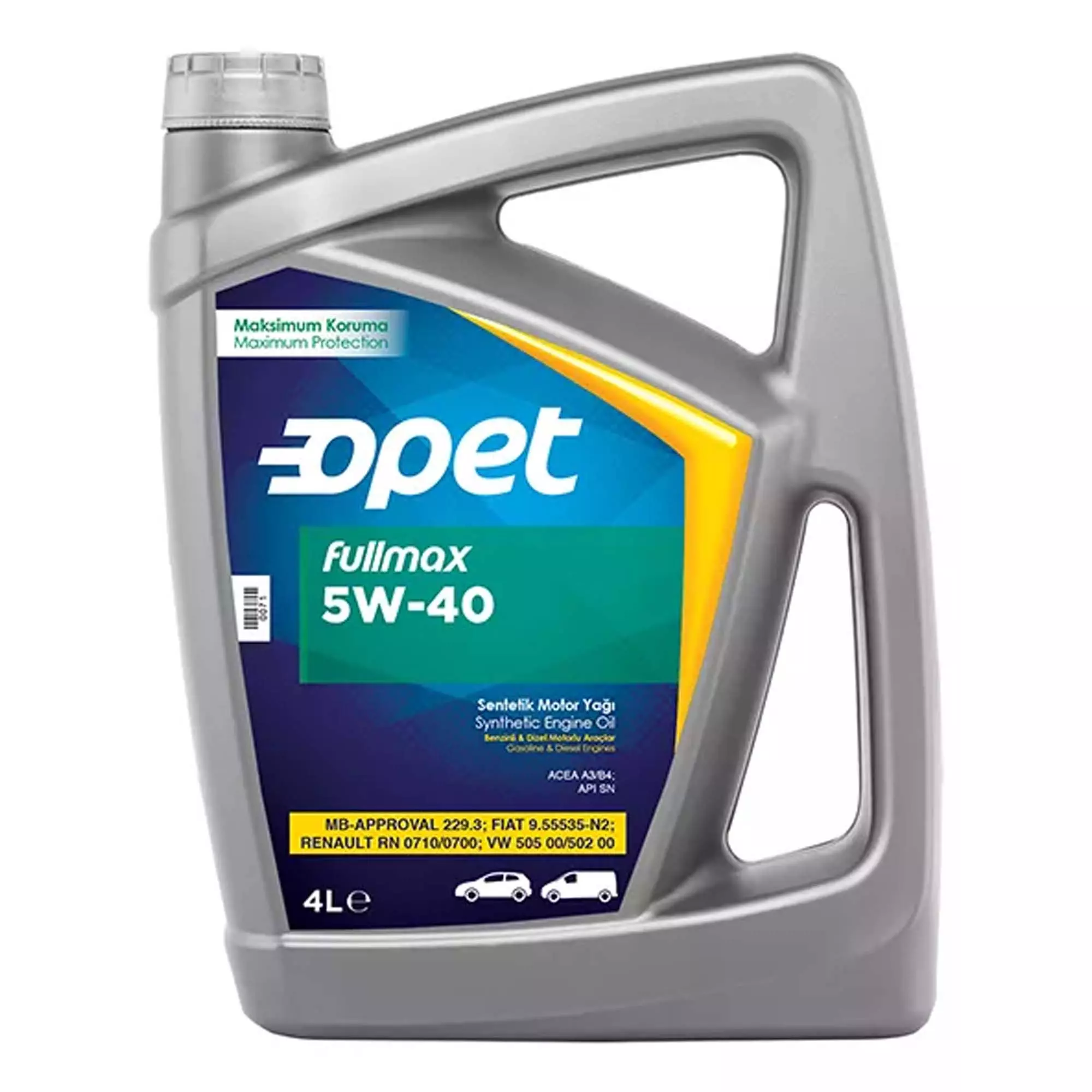 Моторное масло Opet Fullmax 5W-40 4л + МУЛЬТИТУЛ (601359194) Моторное масло Opet Fullmax 5W-40 4л + МУЛЬТИТУЛ (601359194)