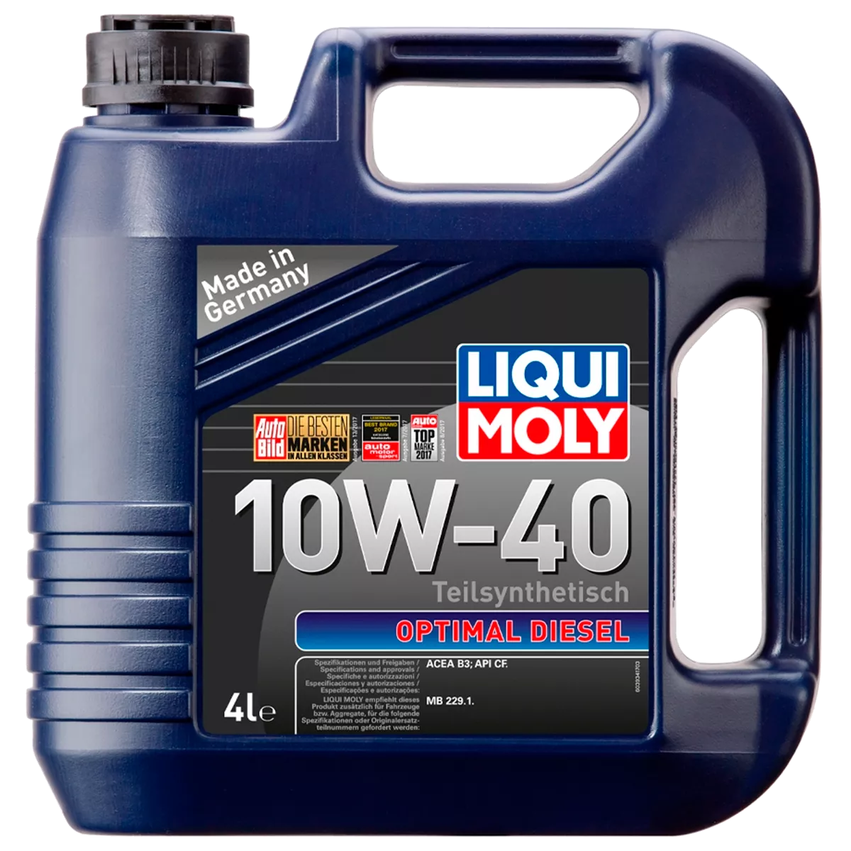 Масло моторное Liqui Moly Optimal Diesel SAE 10W-40 4л (3934)