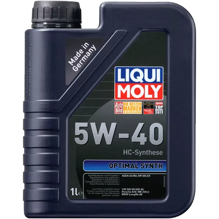 Масло моторное Liqui Moly Optimal Syntn SAE 5W-40 1л (3925)