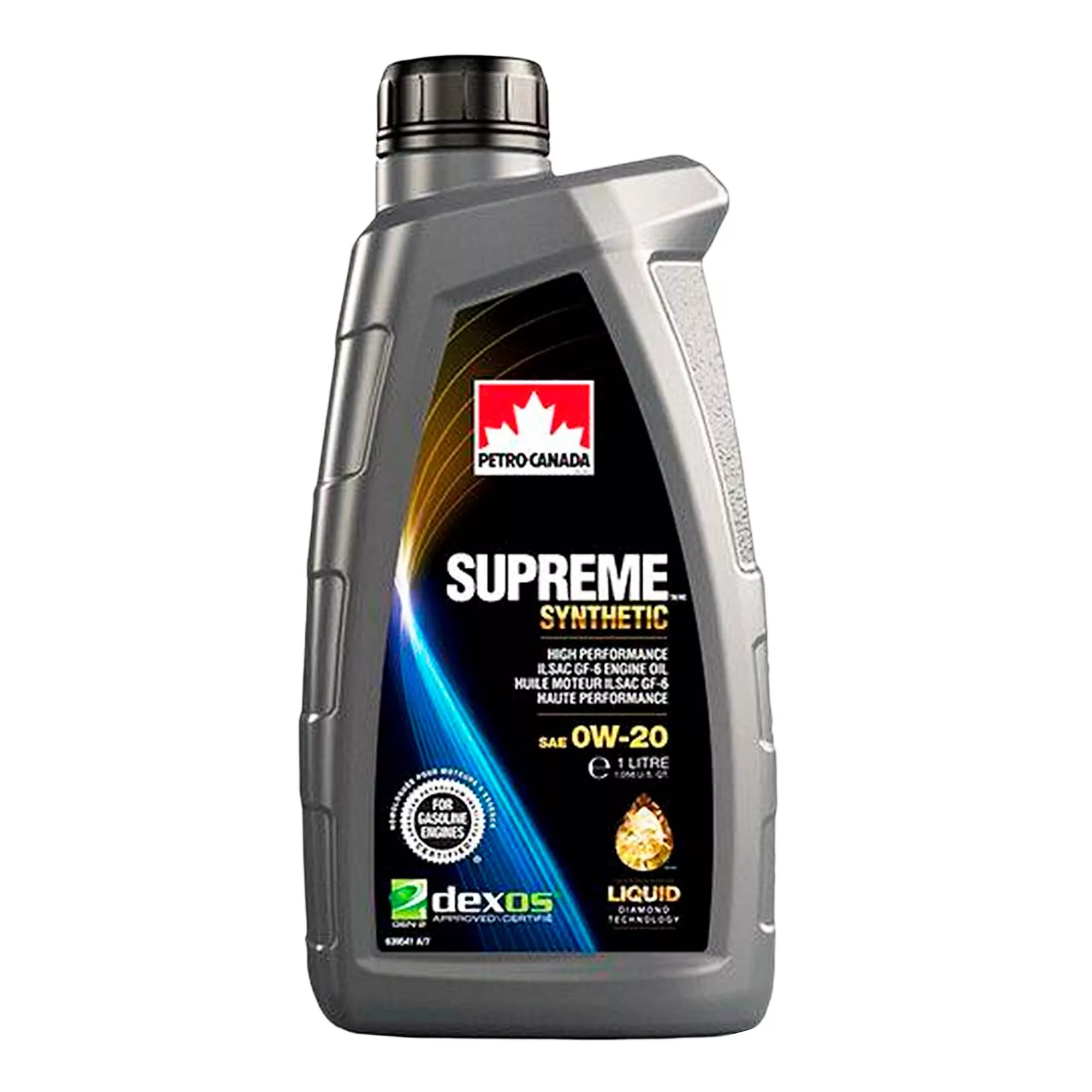 Масло моторное PETRO CANADA SUPREME SYNTHETIC 0W-20 1л (MOSYN02C12)