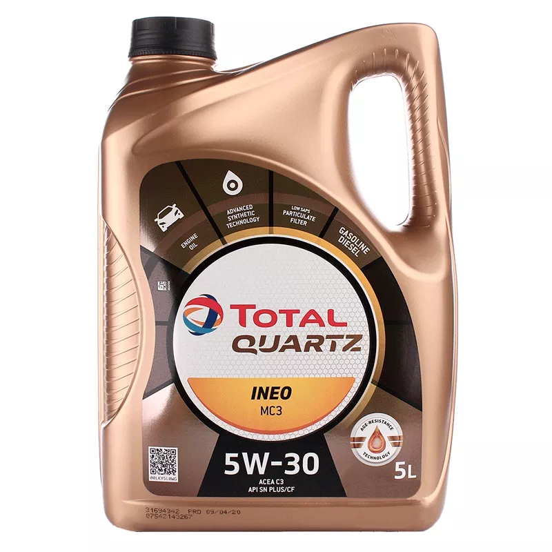 Моторна олія Total Quartz INEO MC3 5W-30 5л