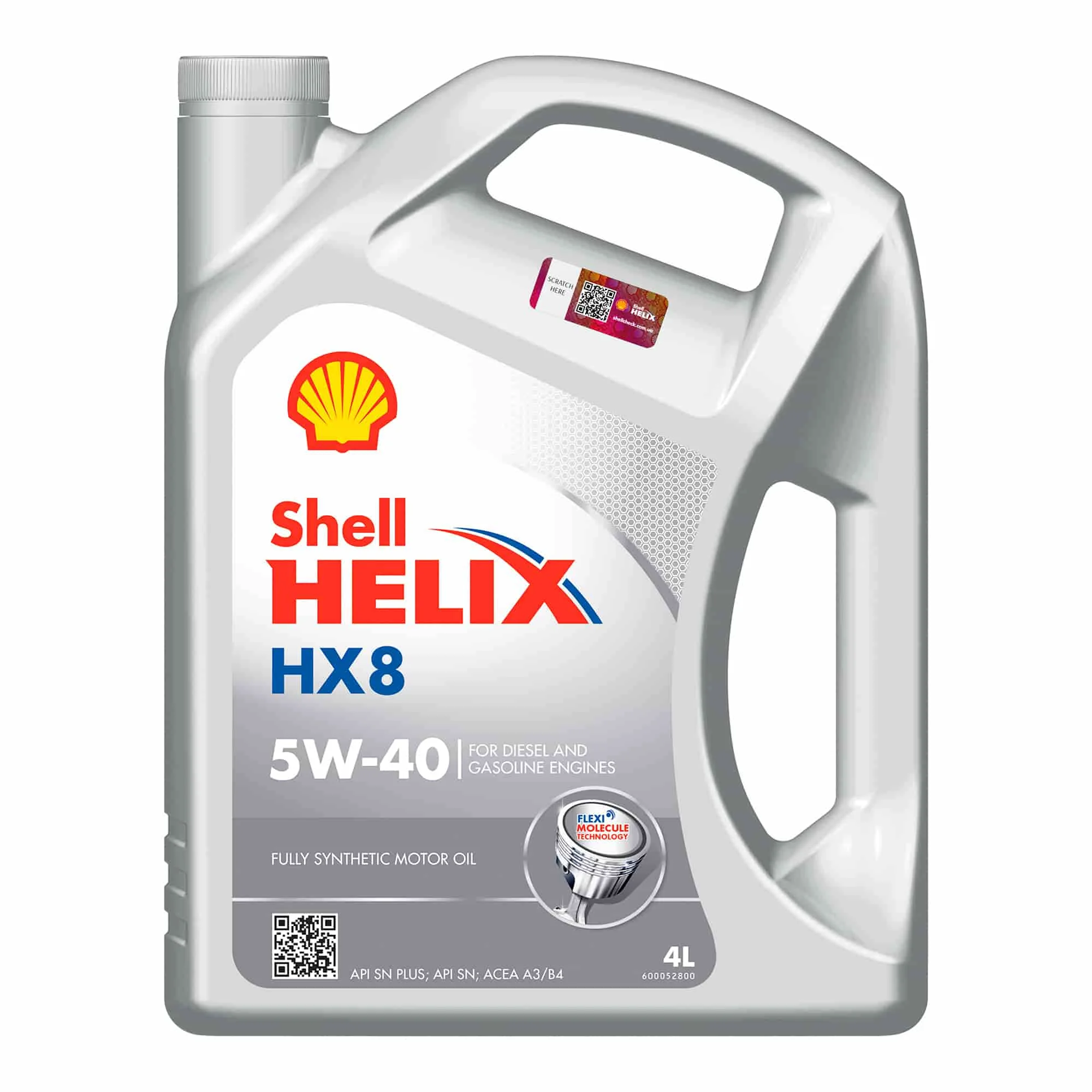 Олива моторна SHELL Helix HX8 5W-40 4л