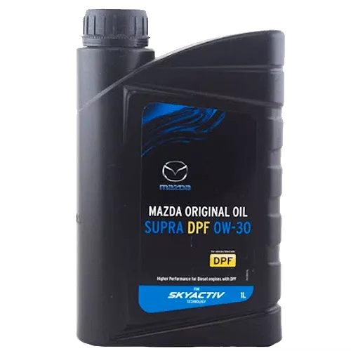 Масло моторное синтетическое MAZDA "Original Oil Supra 0W-30 DPF" 1л (0W3001DPF)
