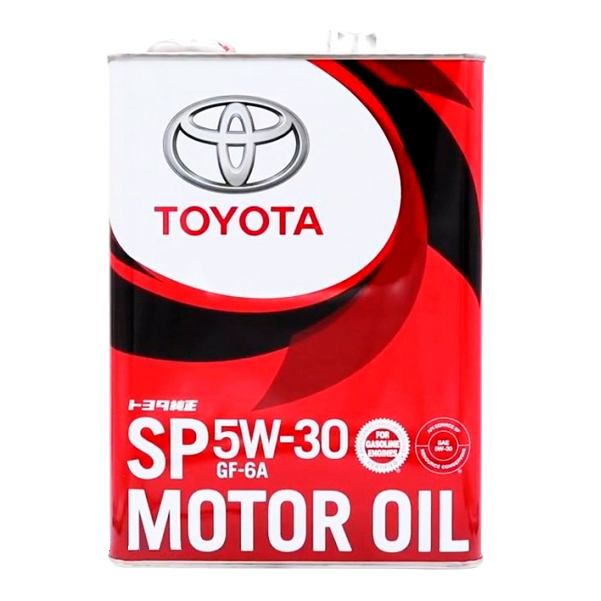 Масло моторное синтетическое Toyota "5W-30 SP/GF-6A", 4л (0888013705)