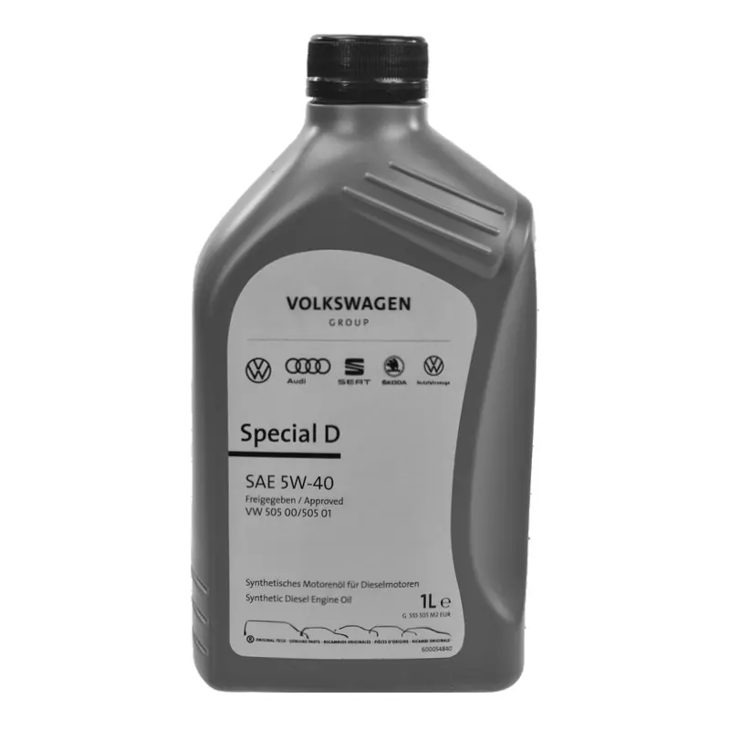 Моторное масло VAG Special D 5W-40 1л (GS55505M2) Моторное масло VAG Special D 5W-40 1л (GS55505M2)