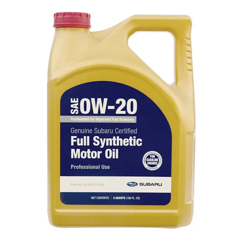 Моторное масло Subaru Full Synthetic Motor Oil 0W-20 4.73л (SOA427V1325) Моторное масло Subaru Full Synthetic Motor Oil 0W-20 4.73л (SOA427V1325)