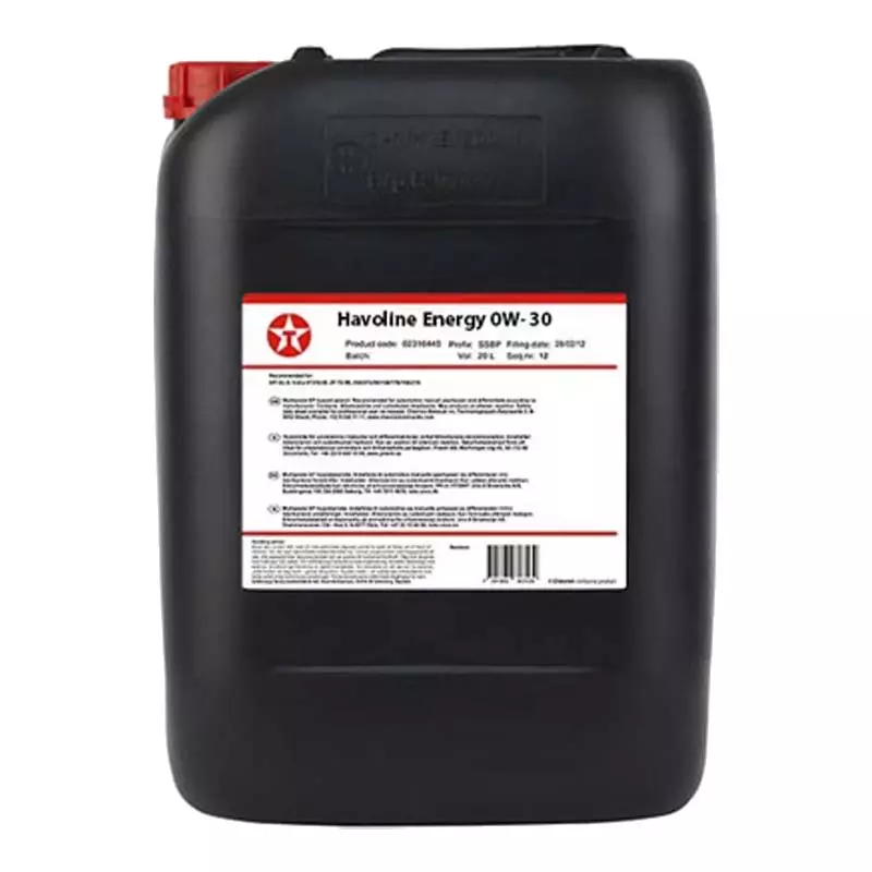 Масло моторное Texaco Havoline Energy 0W-30 20л (803251HOE)