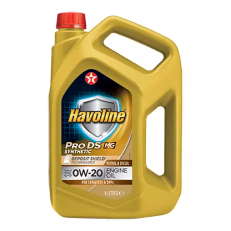 Моторное масло Texaco Havoline ProDS MG 0W-20 4л (804350MHE)