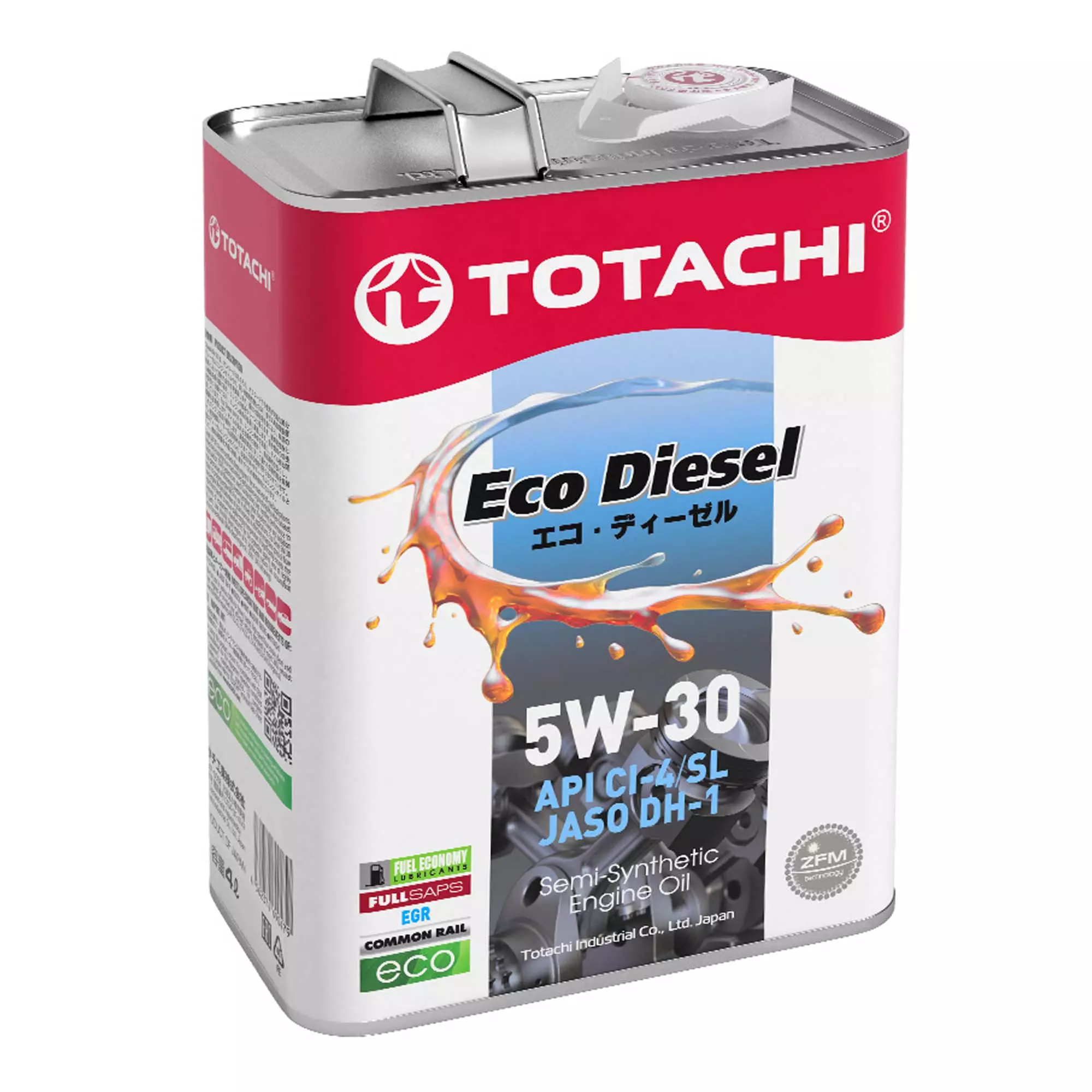 Моторное масло TOTACHI ECO DIESEL 5W-30 4л (TTCH 5W30/4 ECO D) Моторное масло TOTACHI ECO DIESEL 5W-30 4л (TTCH 5W30/4 ECO D)
