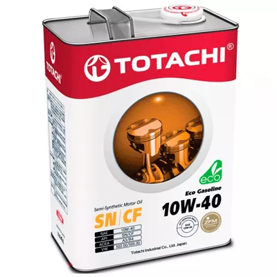 Масло моторное TOTACHI ECO GASOLINE 10W-40 4л (TTCH 10W40/4 ECO)