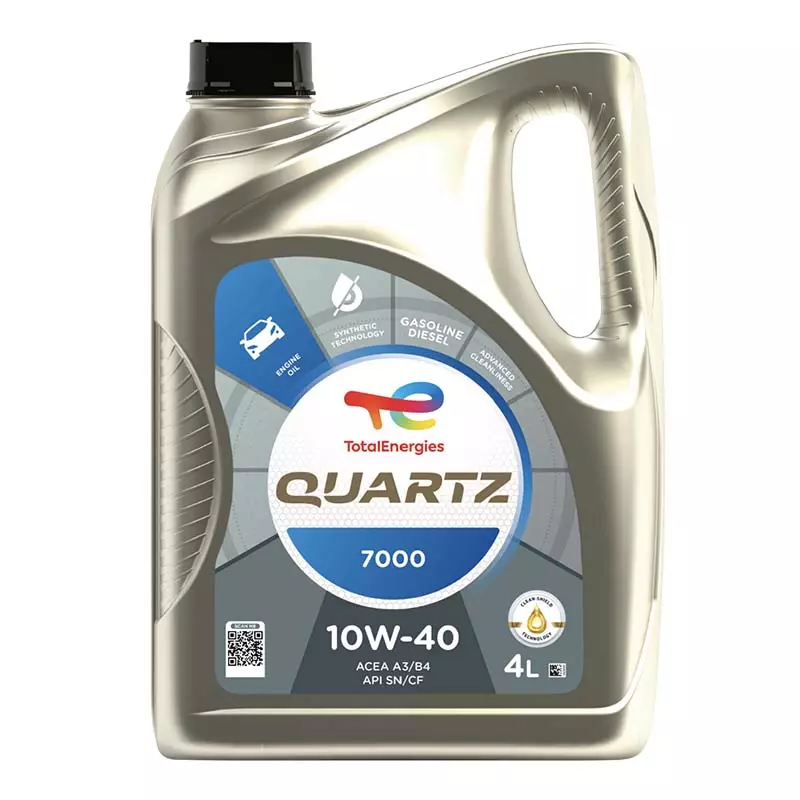 Моторна олива Total Quartz 7000 10W-40 4л (214107)