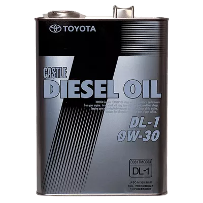 Масло моторне Toyota Castle Diesel Oil DL-1 0W-30 4л (08883-02905)