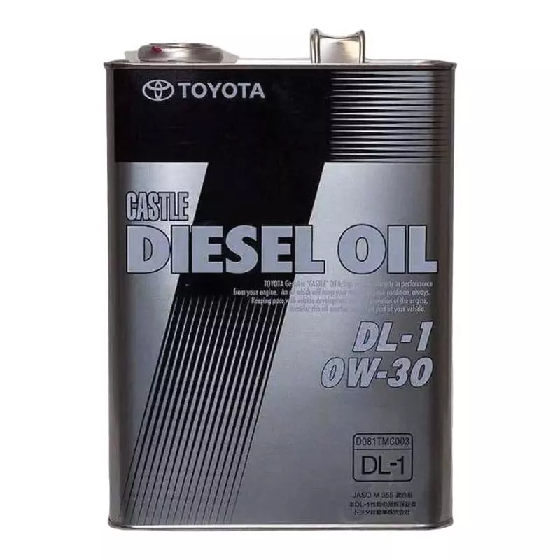 Моторна олива Toyota Castle Diesel Oil DL-1 0W-30 4л (08883-02905) Моторна олива Toyota Castle Diesel Oil DL-1 0W-30 4л (08883-02905)