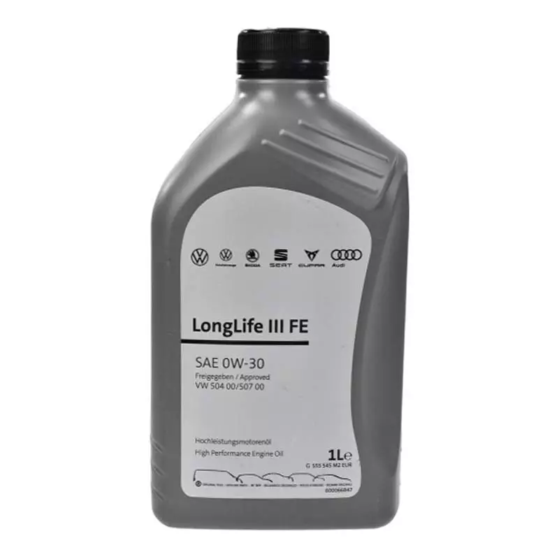 Моторное масло VAG LongLife III FE 0W-30 1л (GS55545M2) Моторное масло VAG LongLife III FE 0W-30 1л (GS55545M2)