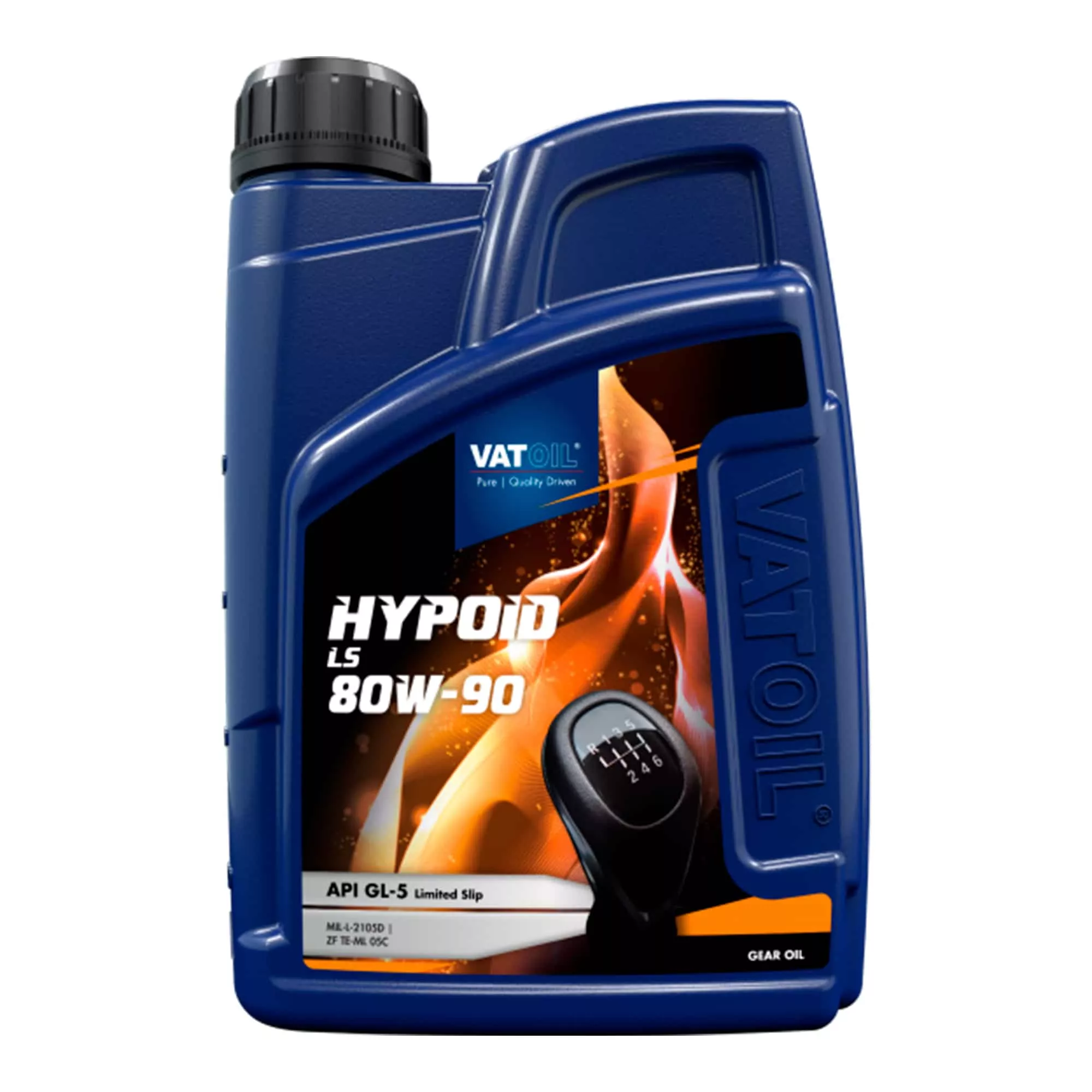 Трансмиссионное масло Vatoil HYPOID LS 80W-90 1л (50169)