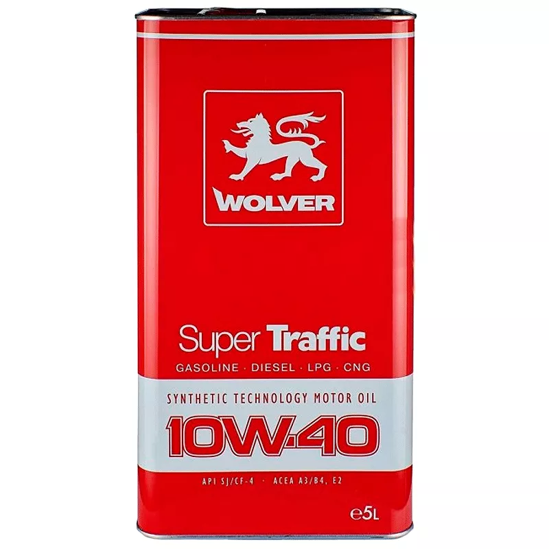 Масло моторное WOLVER Super Traffic 10W-40 5л (26267) (4260360942501)