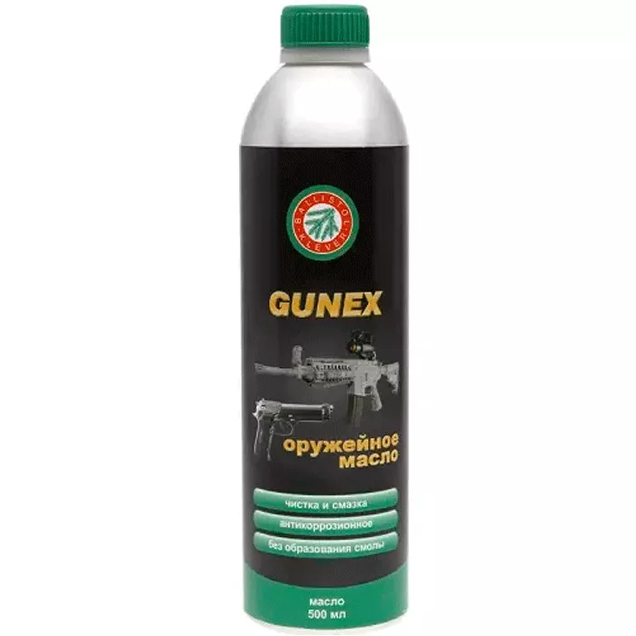 Масло збройове універсальне Klever Ballistol Gunex-2000 (500мл) (226-1007)