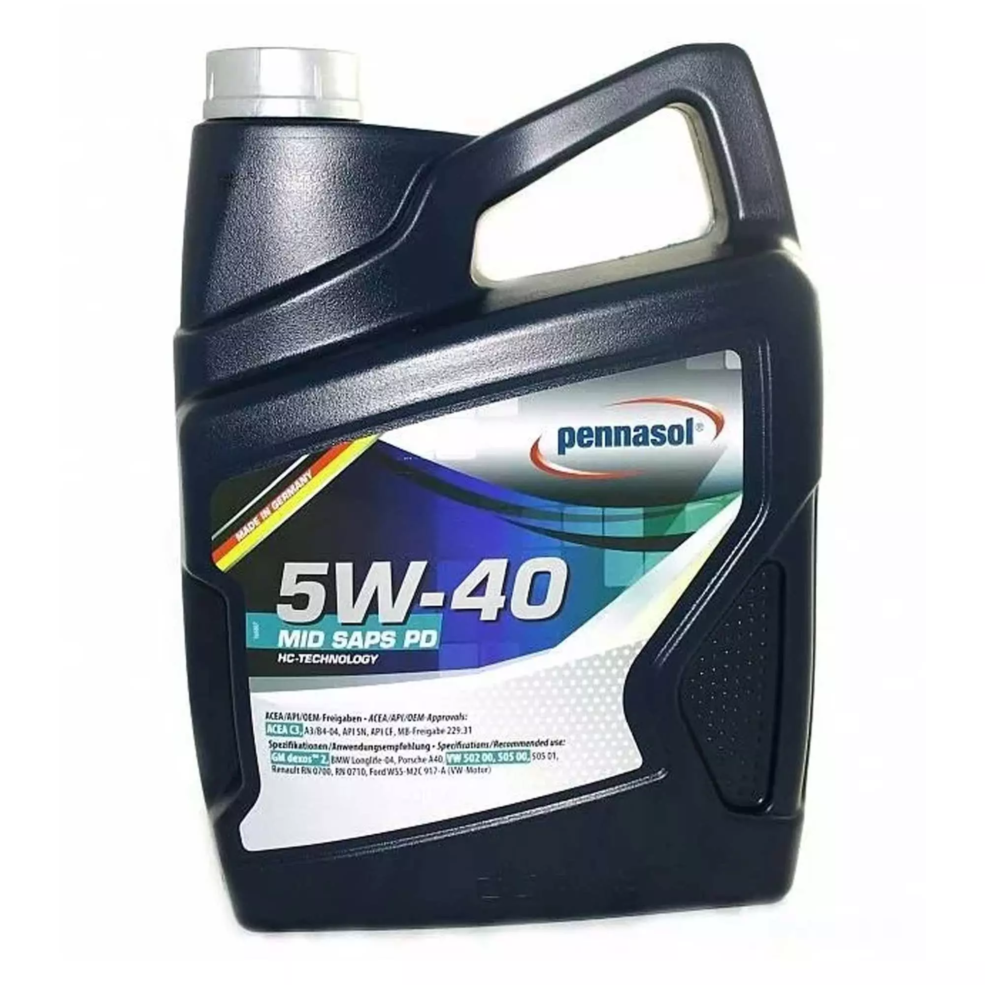Моторное масло PENNASOL MID SAPS PD 5W-40 5 л Моторное масло PENNASOL MID SAPS PD 5W-40 5 л