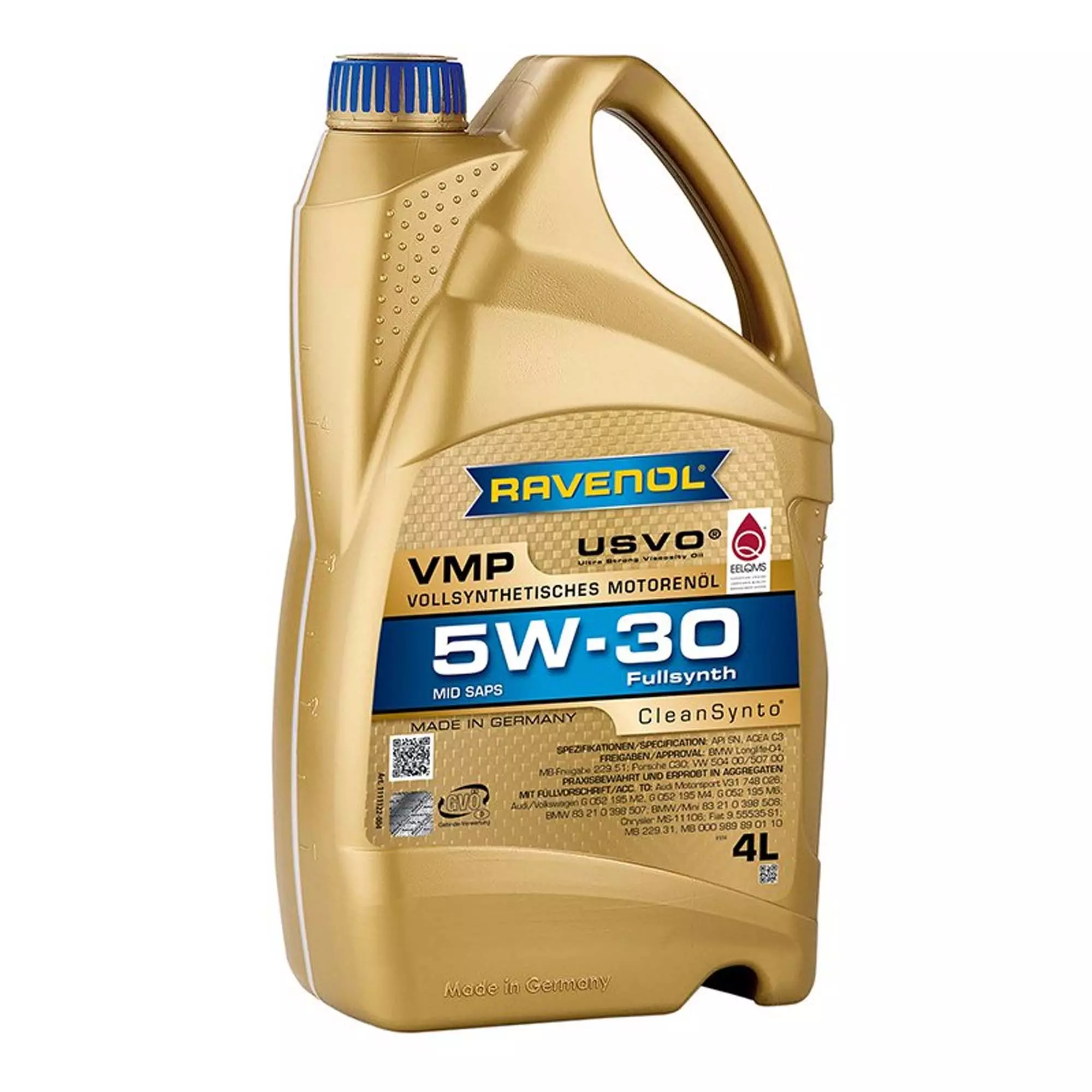 Моторное масло Ravenol VMP 5W-30 4л Моторное масло Ravenol VMP 5W-30 4л