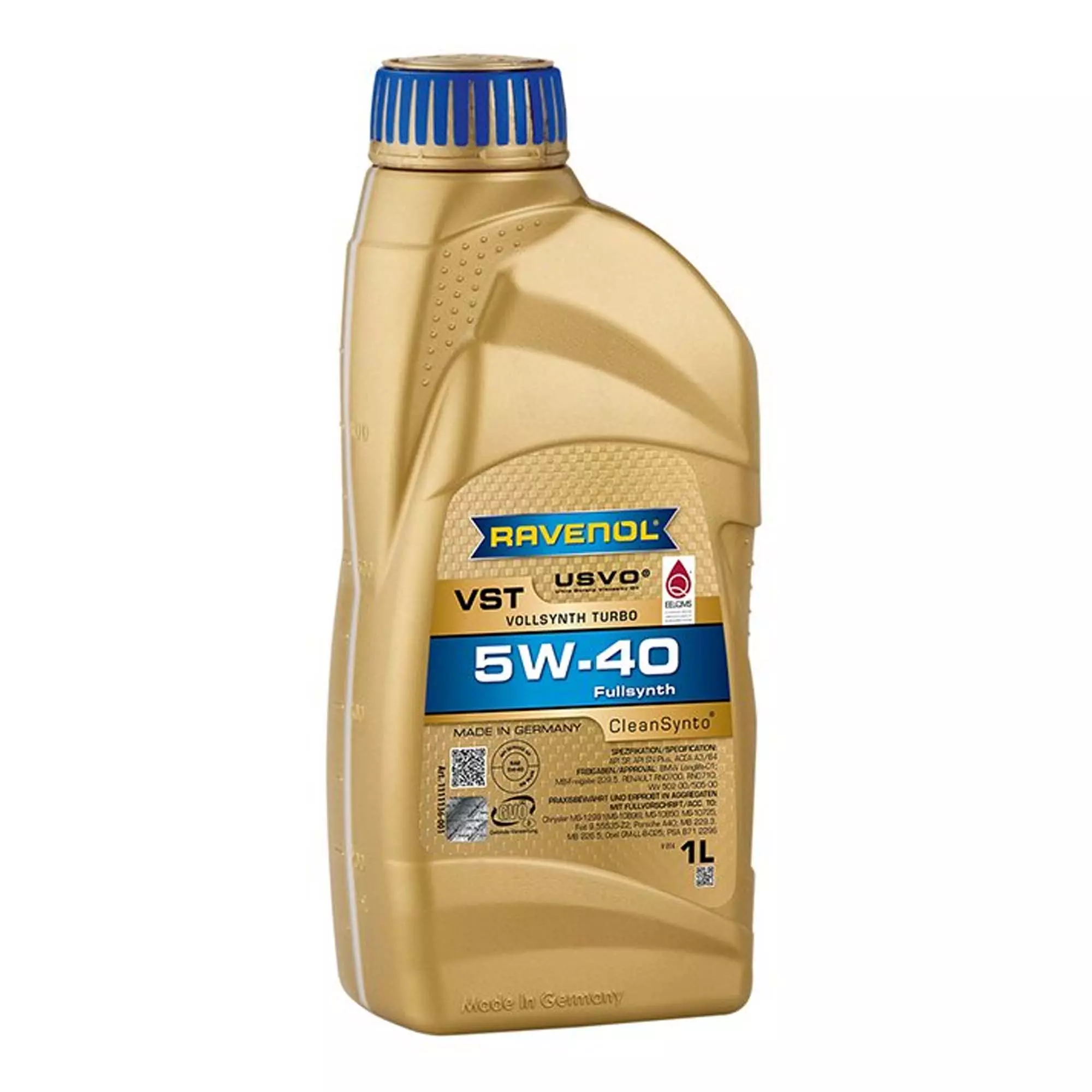 Моторное масло RAVENOL VollSynth Turbo VST 5W-40 1л