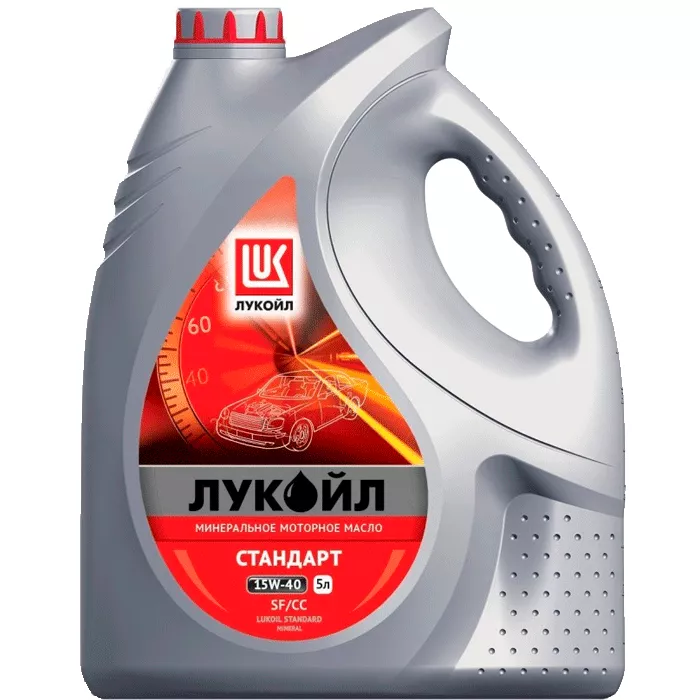 Масло моторное ЛУКОЙЛ Standart 15W-40 5л SF/CC (2163)