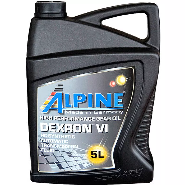 Масло трансмиссионное Alpine ATF Dexron VI 5л (0695-5) (23494)