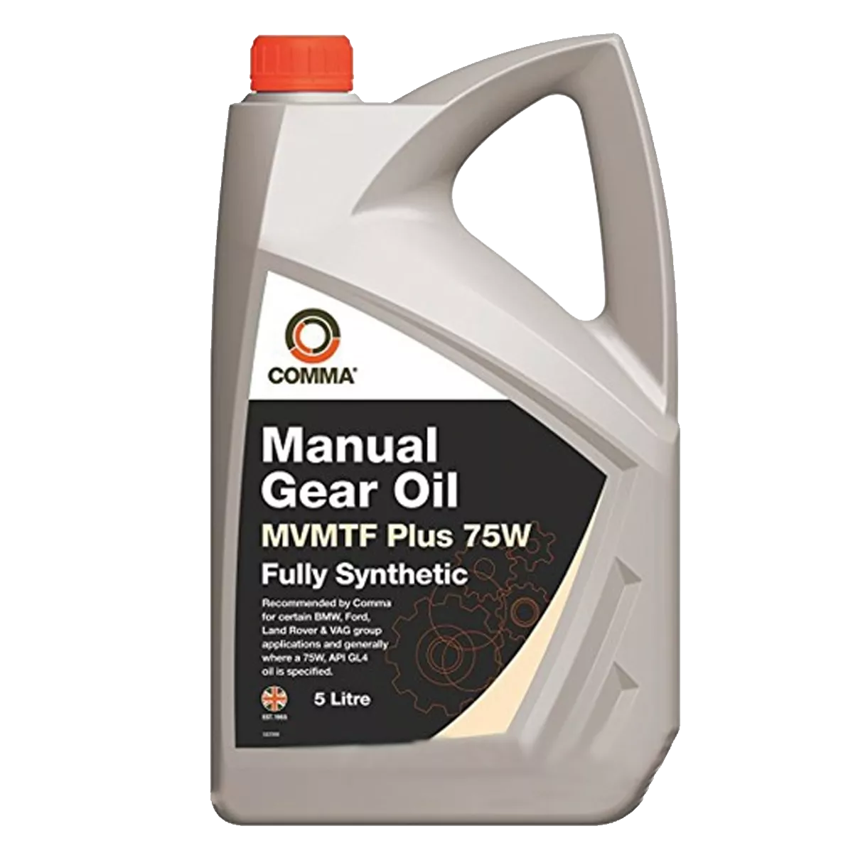 Масло трансмиссионное COMMA MVMTF PLUS 75W 5л (D966DB) Масло трансмиссионное COMMA MVMTF PLUS 75W 5л (D966DB)