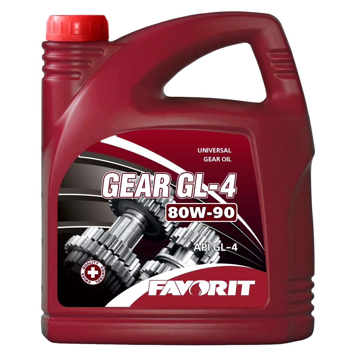 Олива трансмісійна Favorit "Gear GL-4 SAE 80W-90 API GL-4", 4л (4810446004977)