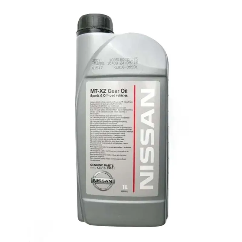 Масло трансмиссионное NISSAN "MT-XZ Gear Oil 75W-85" 1л (KE91699931)