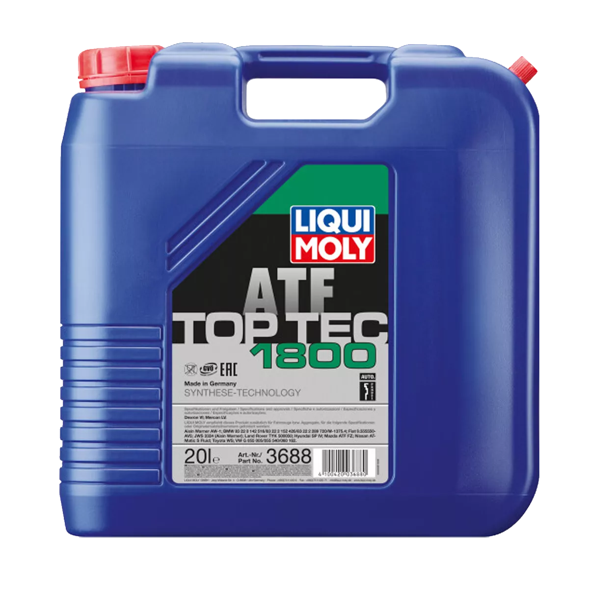 Трансмиссионное масло Liqui Moly Top Tec ATF 1800 20л