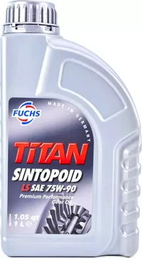 Масло трансмиссонное FUCHS TITAN SINTOPOID LS 75W/90 1л Масло трансмиссонное FUCHS TITAN SINTOPOID LS 75W/90 1л