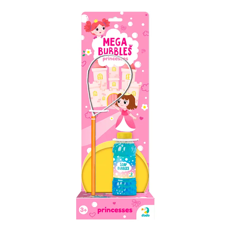 Мыльные пузыри Dodo Mega Bubbles Принцессы 450 мл с тарелочкой (500120) Мыльные пузыри Dodo Mega Bubbles Принцессы 450 мл с тарелочкой (500120)