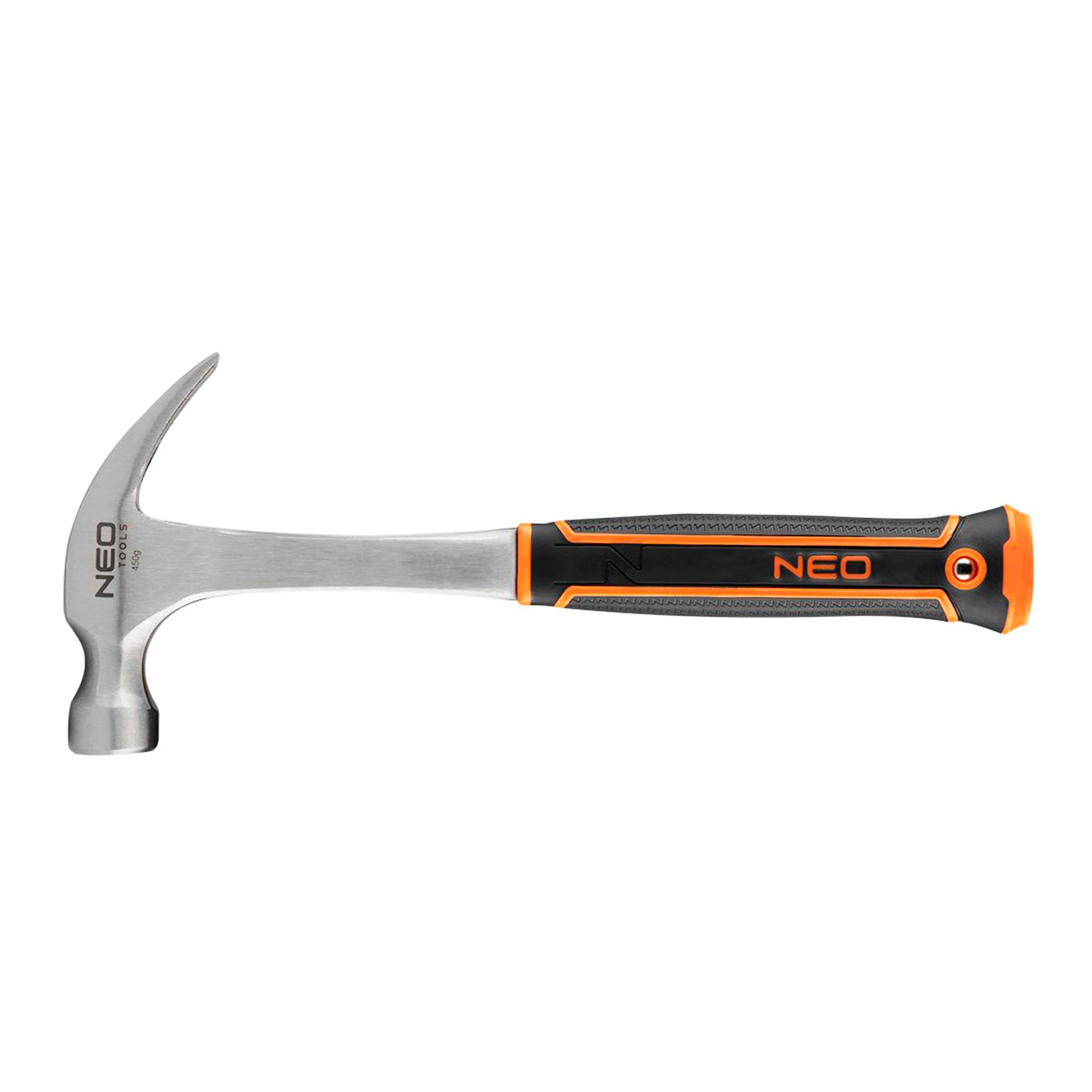 Молоток теслярський NEO TOOLS 450 г, моноблок, ручка металева (25-103) Молоток теслярський NEO TOOLS 450 г, моноблок, ручка металева (25-103)