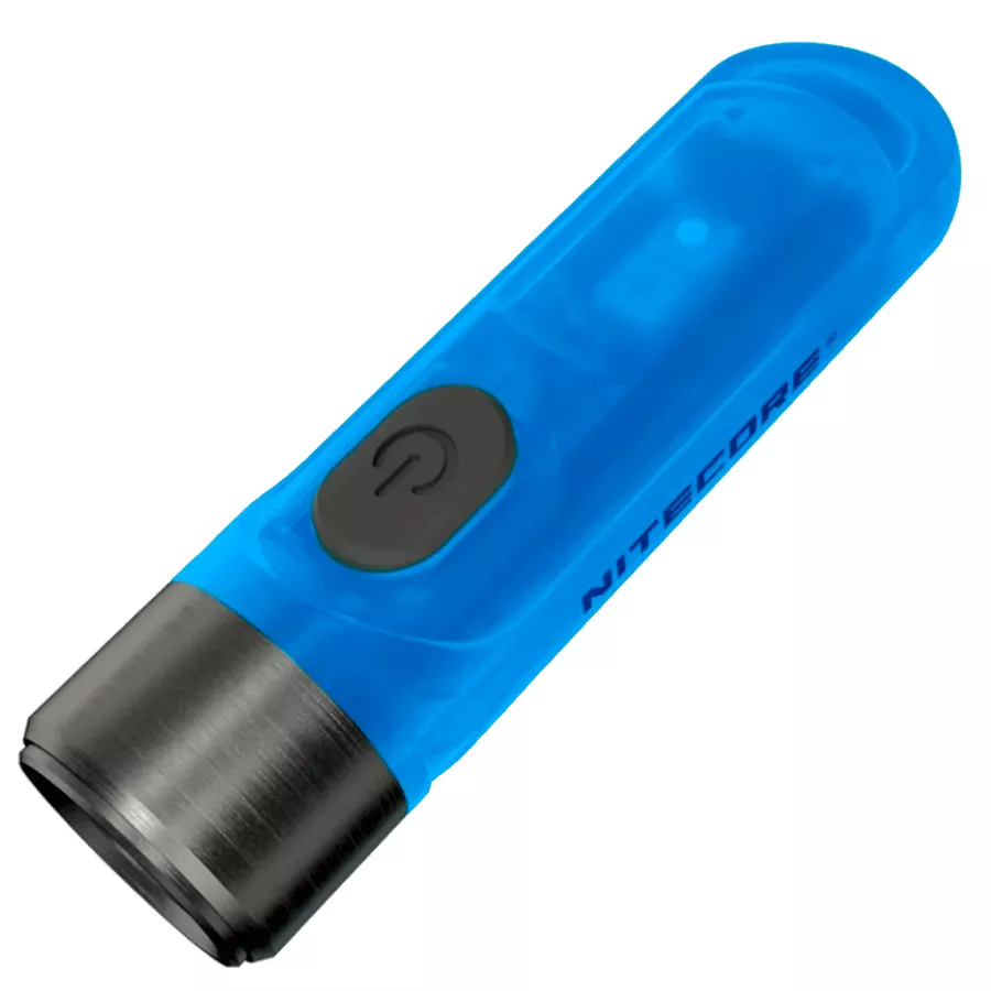 Потужний міні-наключник Nitecore TIKI GITD Blue, люмінесцентний (6-1385_GITD_blue) Потужний міні-наключник Nitecore TIKI GITD Blue, люмінесцентний (6-1385_GITD_blue)