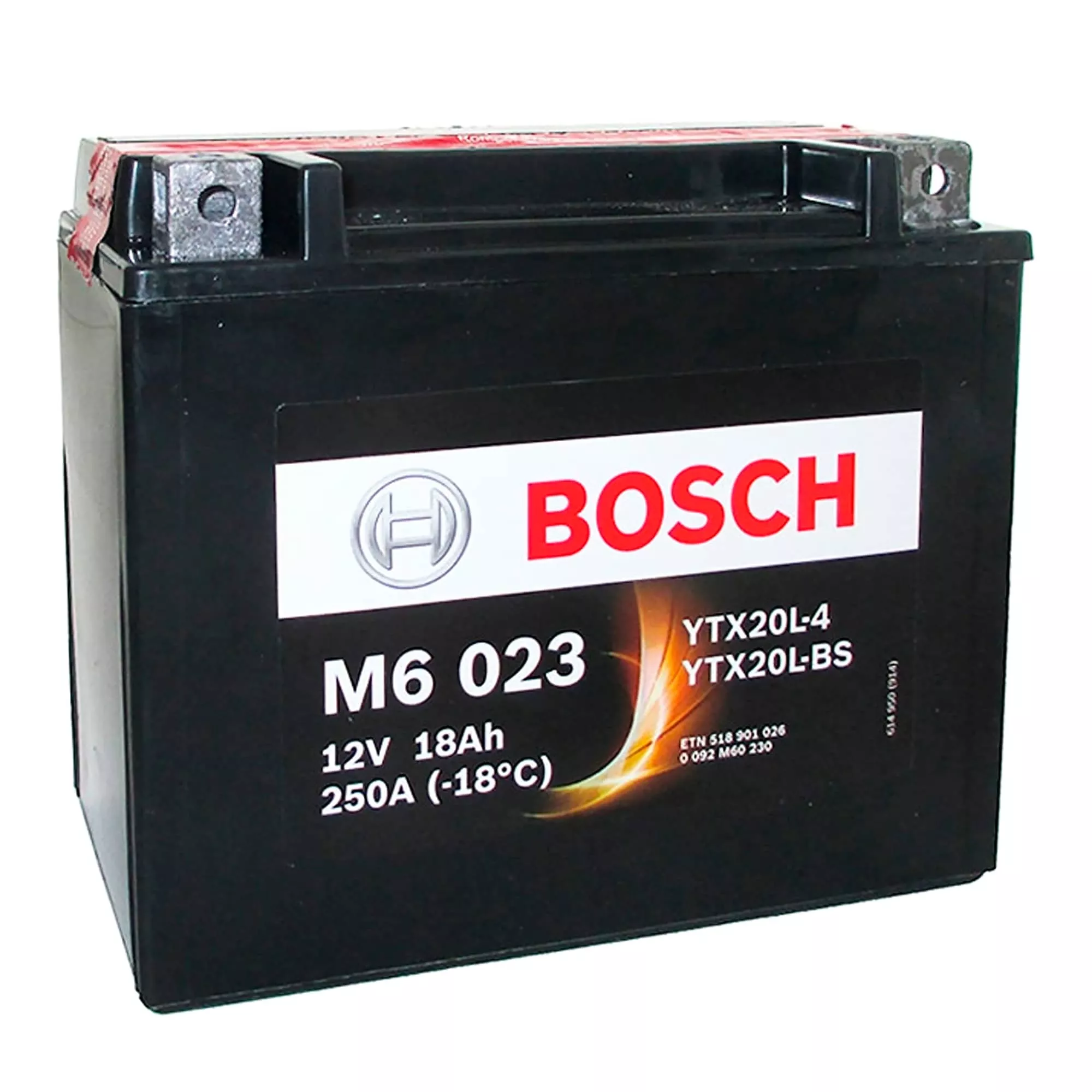 Мото аккумулятор BOSCH AGM 18Ач АзЕ (0 092 M60 230)