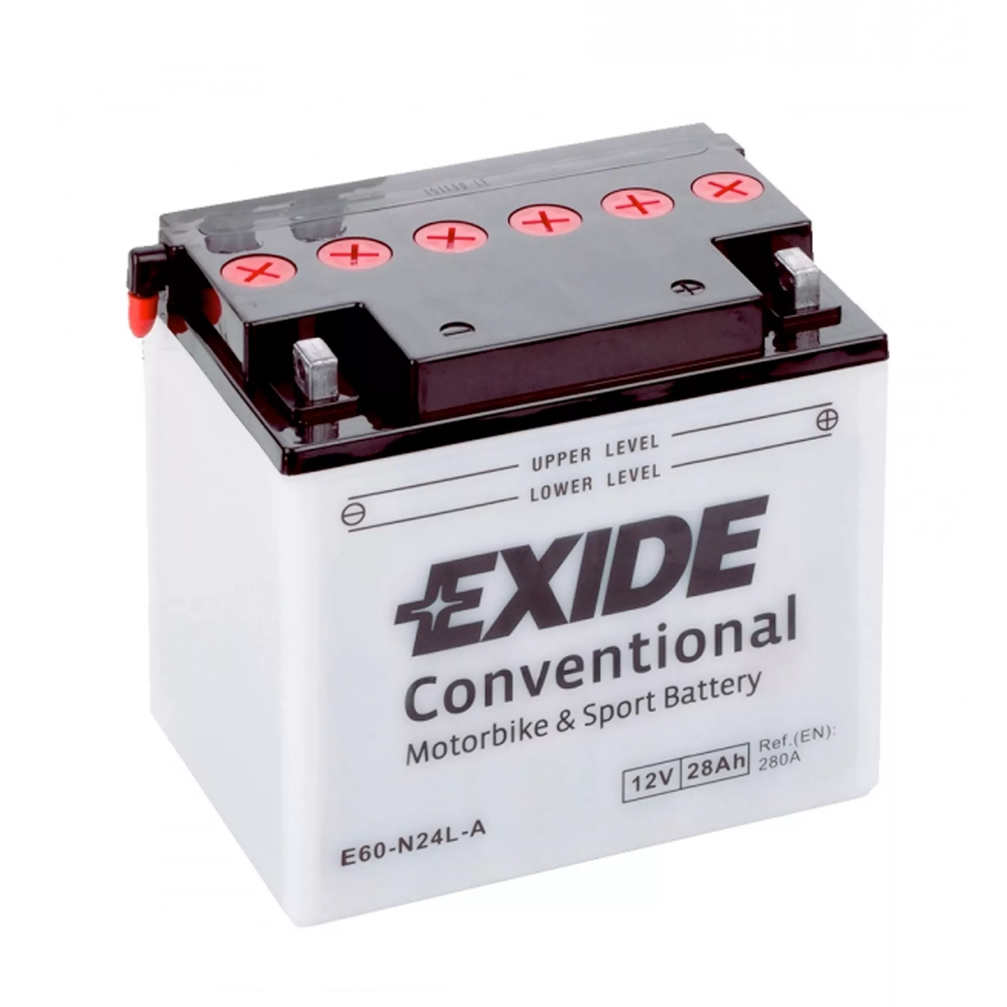 Мото аккумулятор EXIDE 6СТ-28Ah АзЕ (E60-N24L-A)