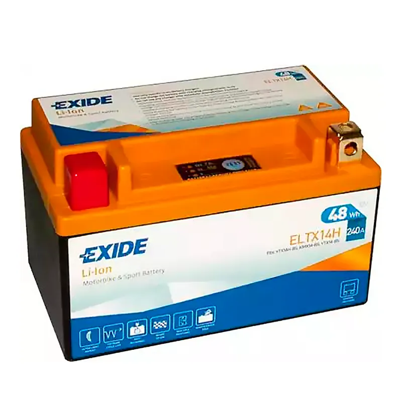 Мото аккумулятор EXIDE 6СТ-4Ah Аз (ELTX14H)