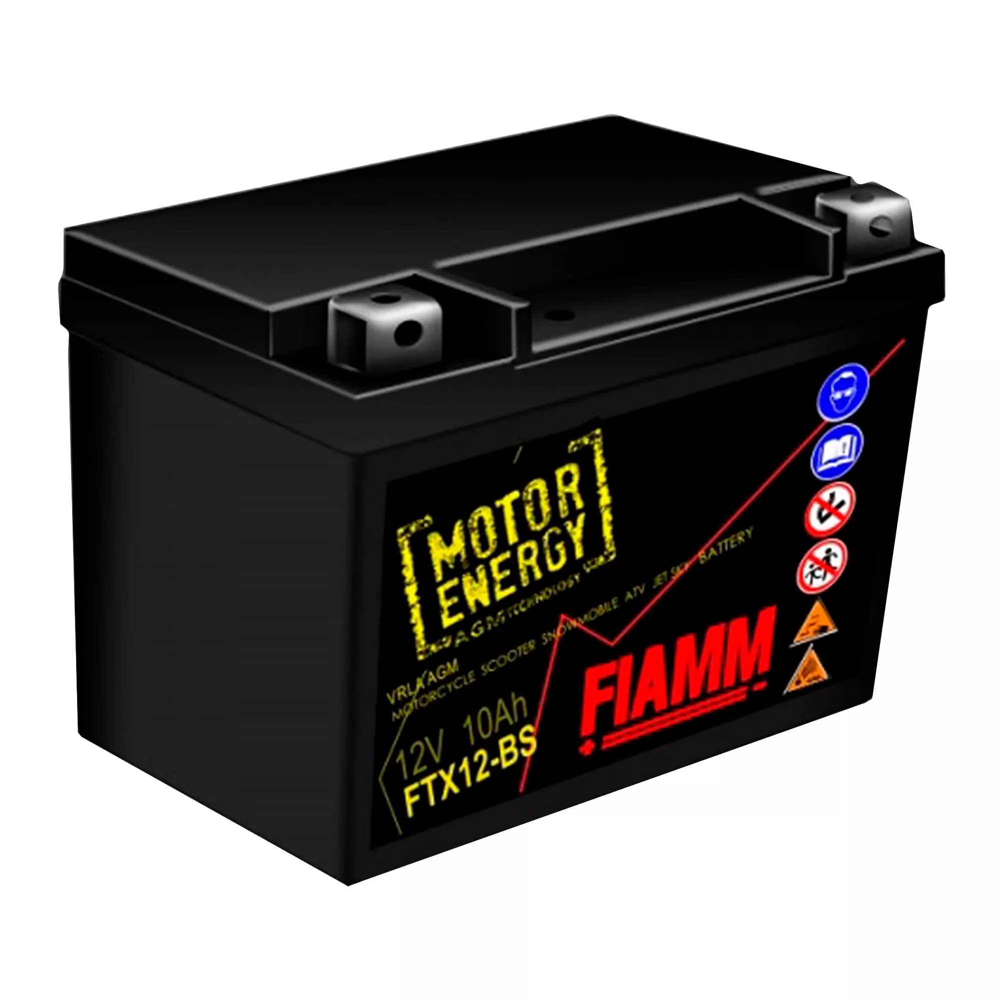 Мото аккумулятор FIAMM 10 Аh 150А Аз (FTX12-BS)