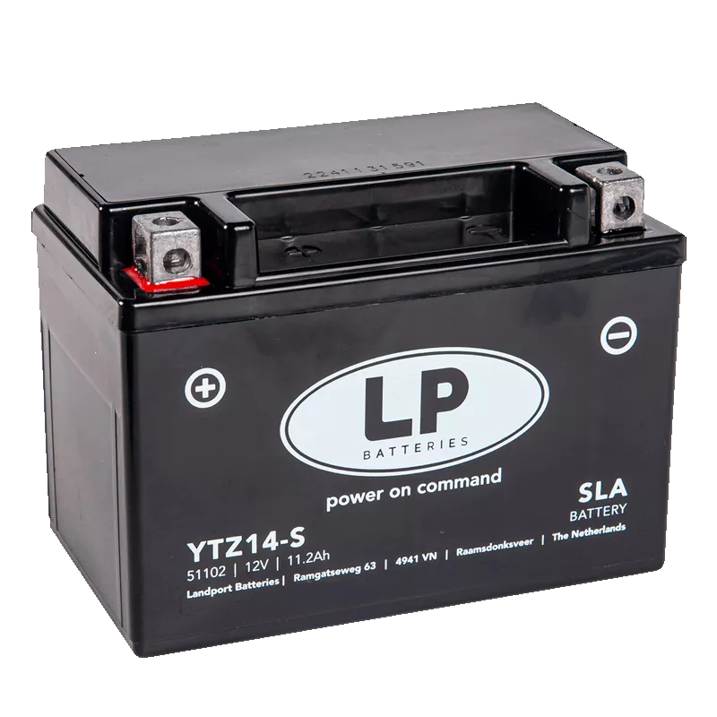 Мото акумулятор LP BATTERY AGM 11.2 Ah (YTZ14S-BS)
