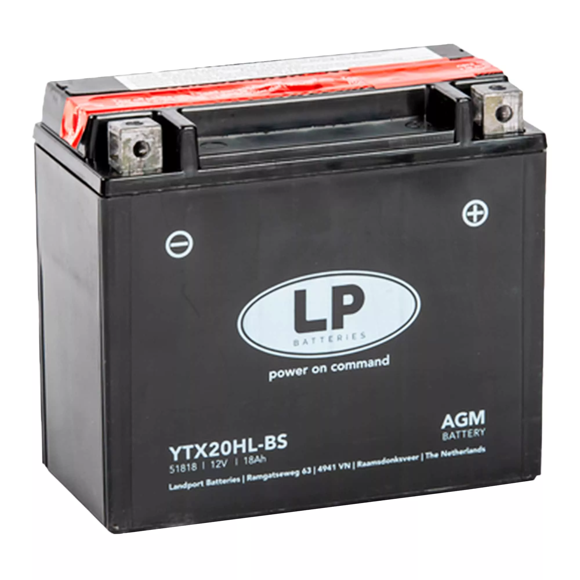 Мото аккумулятор LP BATTERY AGM 6СТ-18Ah АзЕ (YTX20HL-BS) Мото аккумулятор LP BATTERY AGM 6СТ-18Ah АзЕ (YTX20HL-BS)