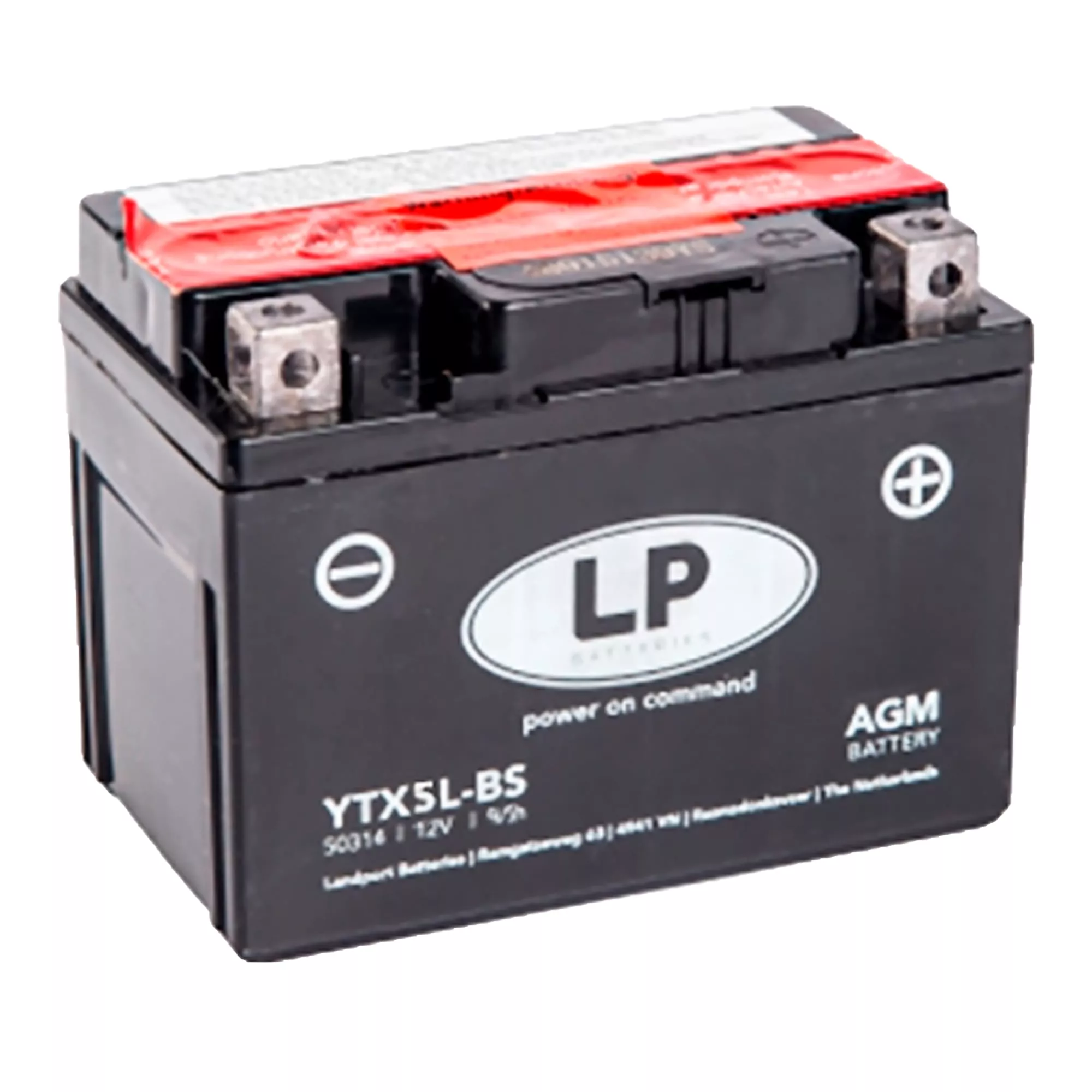 Мото аккумулятор LP BATTERY AGM 4 Ah 70A АзЕ (YTX5L-BS)