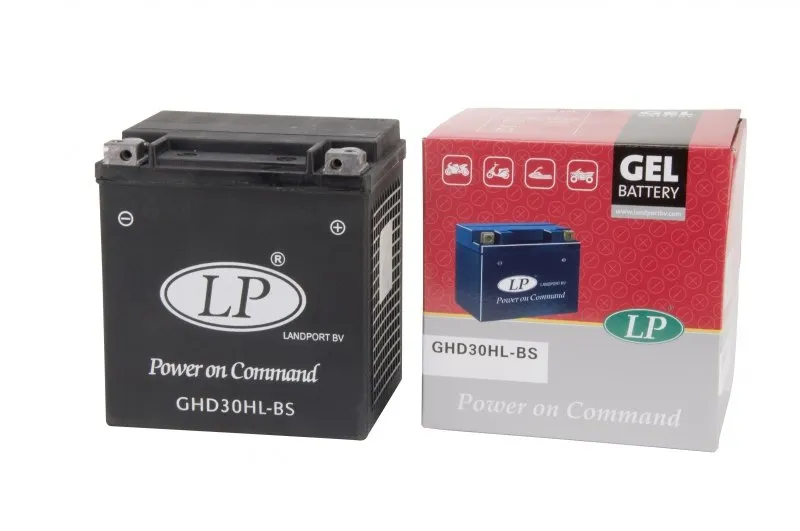 Мото акумулятор LP BATTERY GEL 6CT-30Ah АзЕ (GHD30HL-BS) Мото акумулятор LP BATTERY GEL 6CT-30Ah АзЕ (GHD30HL-BS)