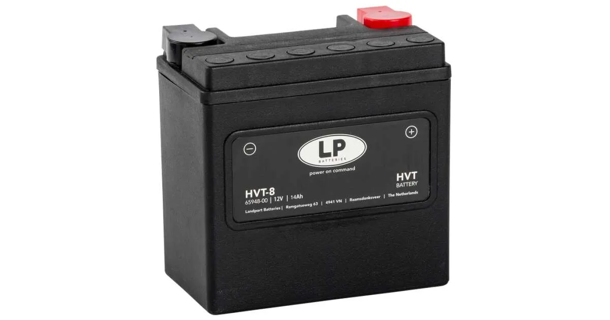 Мото акумулятор LP BATTERY HVT 6СТ-14Ah Аз (HVT-8) Мото акумулятор LP BATTERY HVT 6СТ-14Ah Аз (HVT-8)