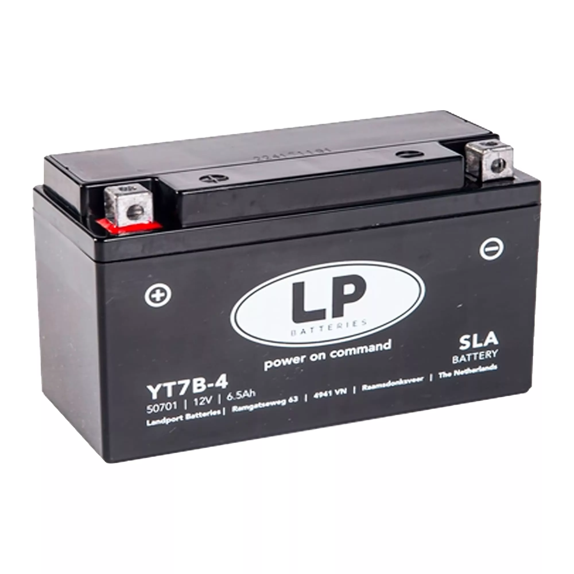 Мото аккумулятор LP BATTERY SLA 6.5Ah Аз (YT7B-4)