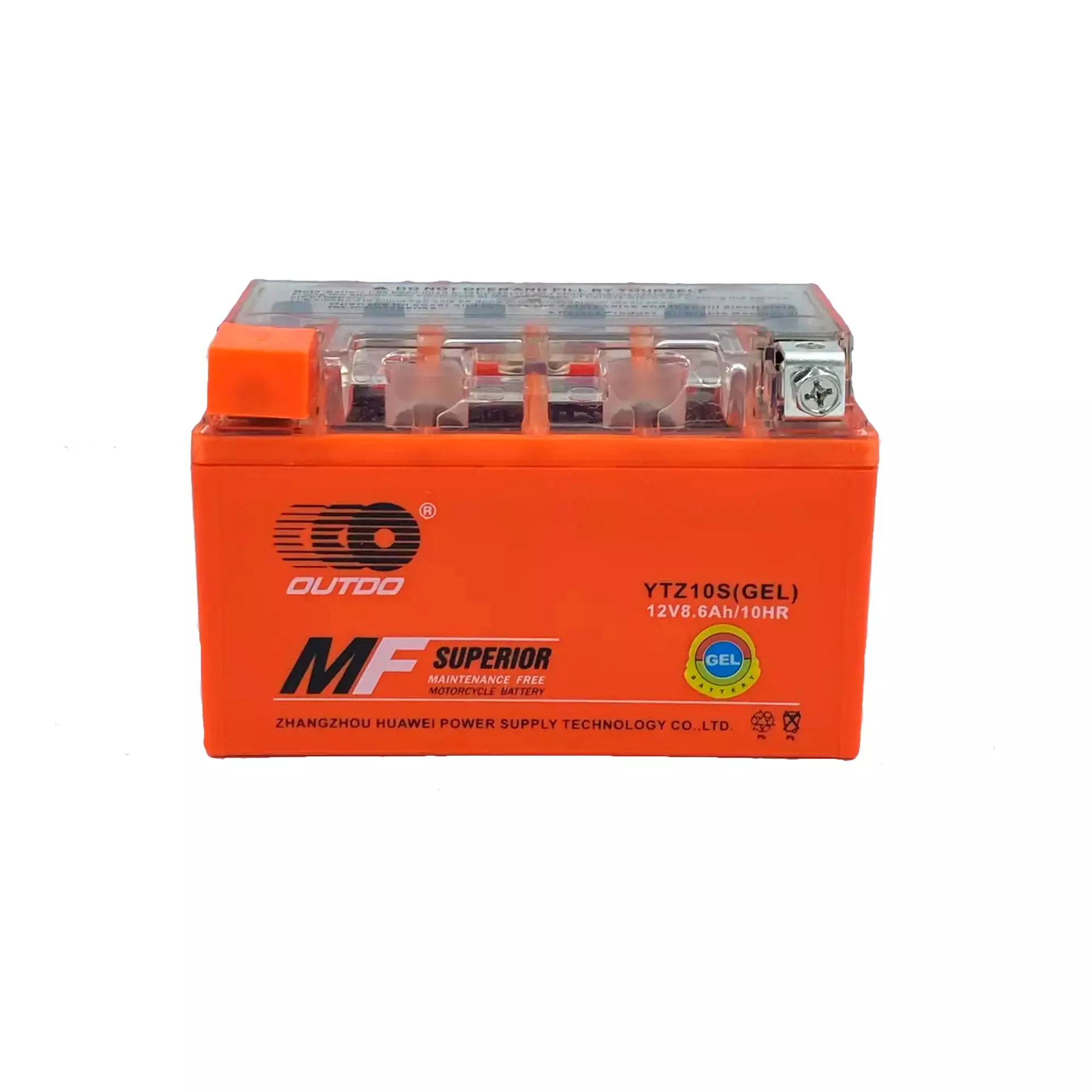 Мото аккумулятор OUTDO MOTO GEL 6CT-8.6Ah (UTZ10S)