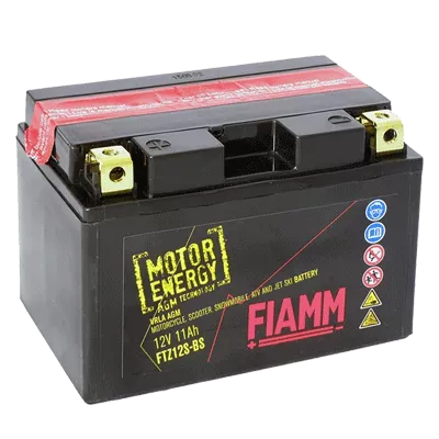 Мото аккумулятор FIAMM 11Ah 150А Аз FTZ12S-BS